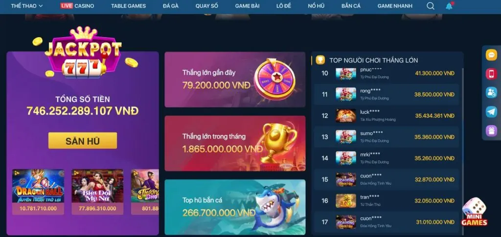 Sự kiện nổ hũ thần tài Xo88